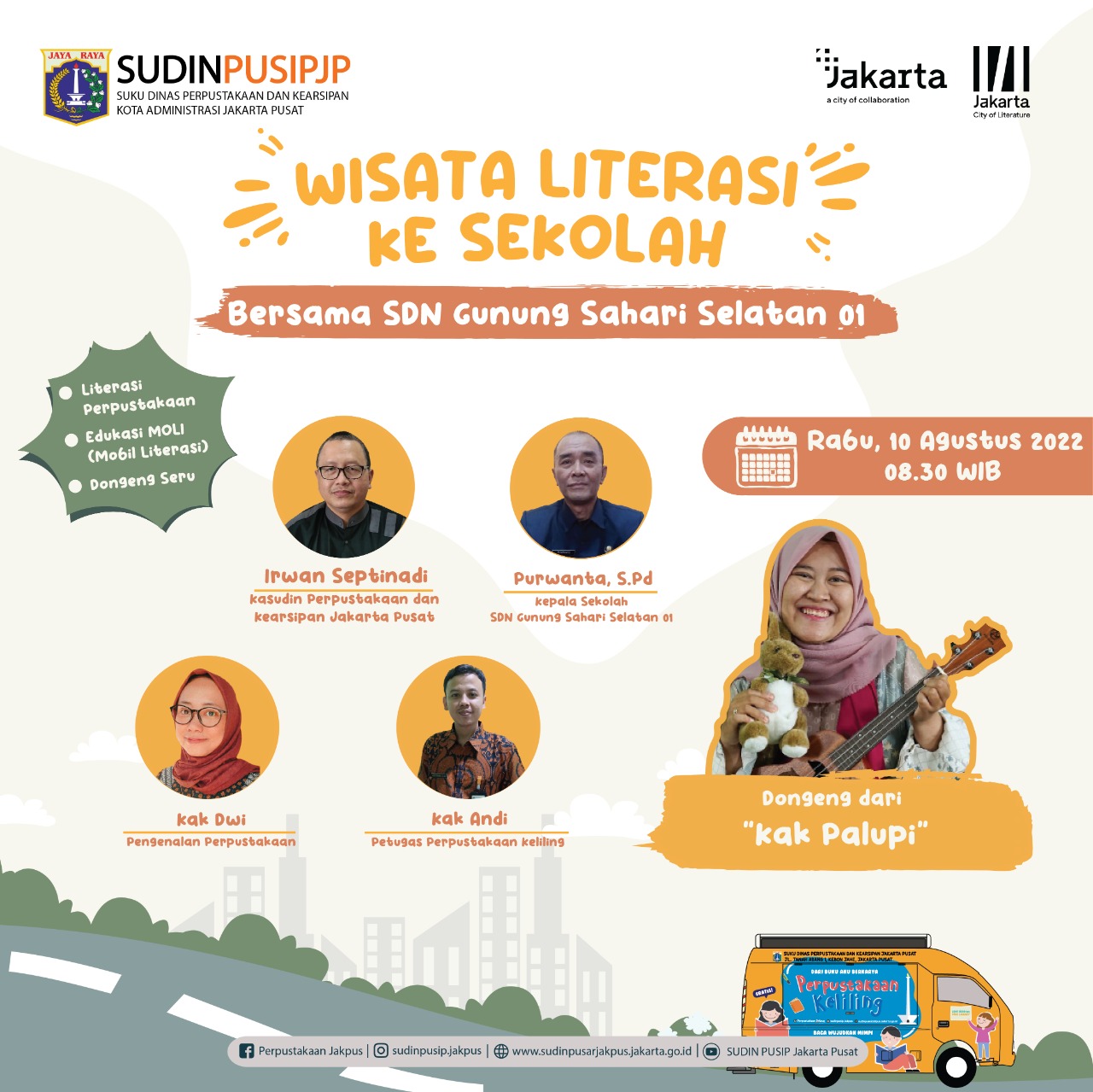 Wisata Literasi Ke Sekolah