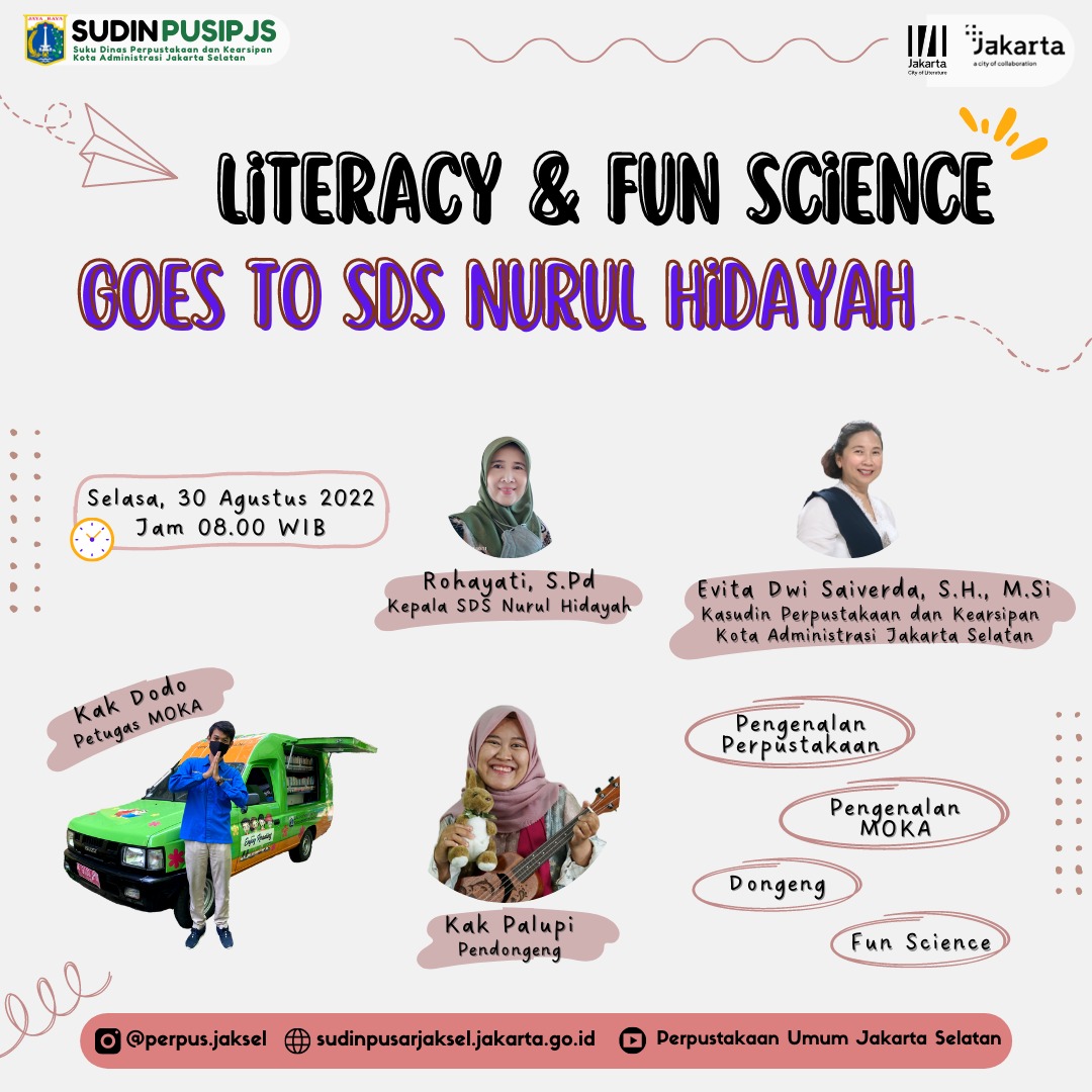 Literacy And Fun Science Goes To SDS Nurul Hidayah