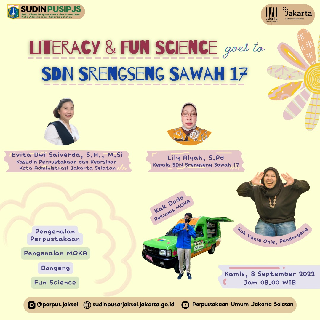 Literacy And Fun Science Goes To SDN Srengseng Sawah 17