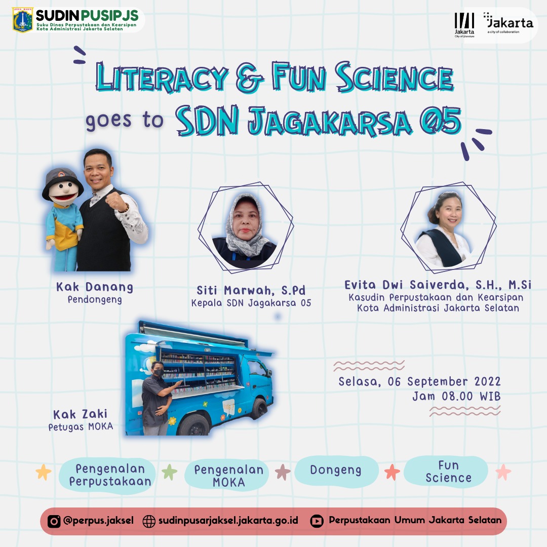 Literacy And Fun Science Goes To SDN Jagakarsa 05