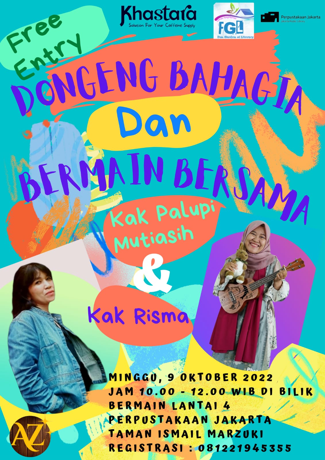 Dongeng Bahagia "Berani Bercerita Dan Bermain