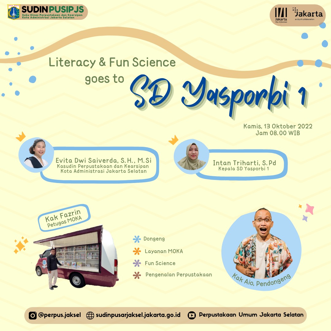 Literacy And Fun Science Goes To SD Yasporbi 1