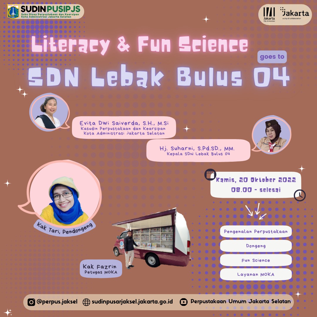 Literacy And Fun Science Goes To SDN Lebak Bulus 04