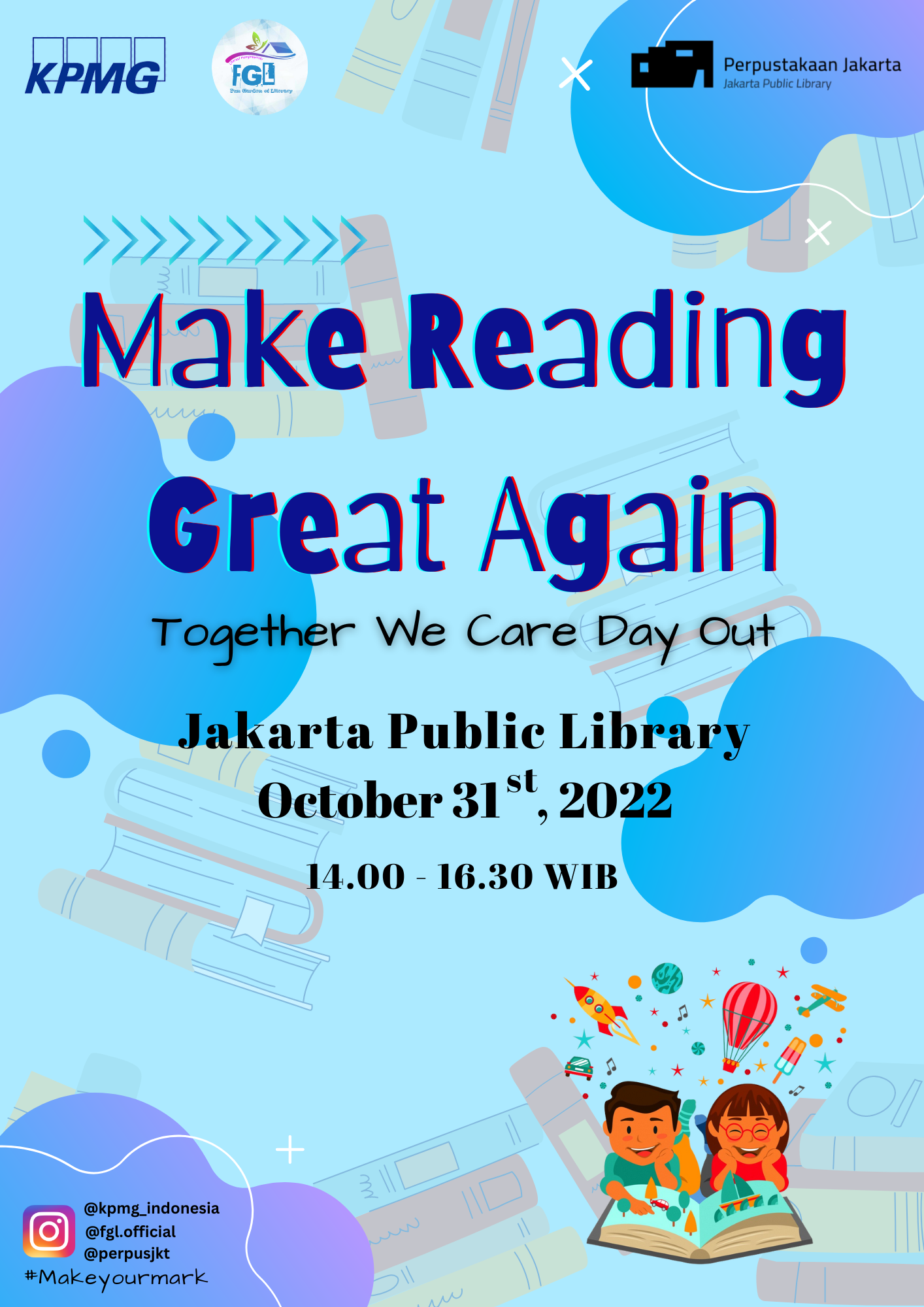 Make Reading Great Again KPMG Indonesia X Fun Garden Of Literacy