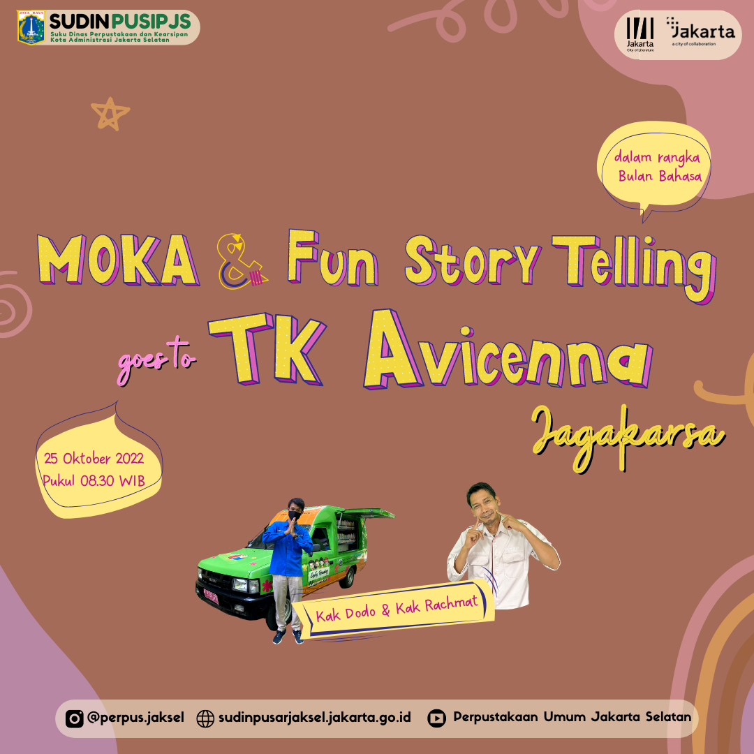 MOKA & Fun Storytelling Goes To TK Avicenna Jagakarsa