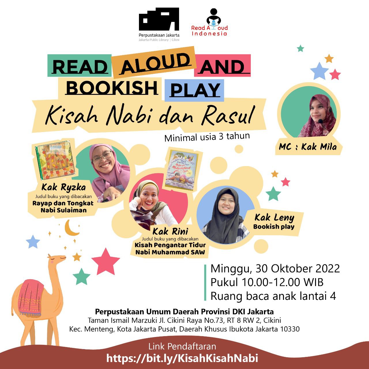 Read Aloud And Bookish Play : Kisah Nabi Dan Rasul