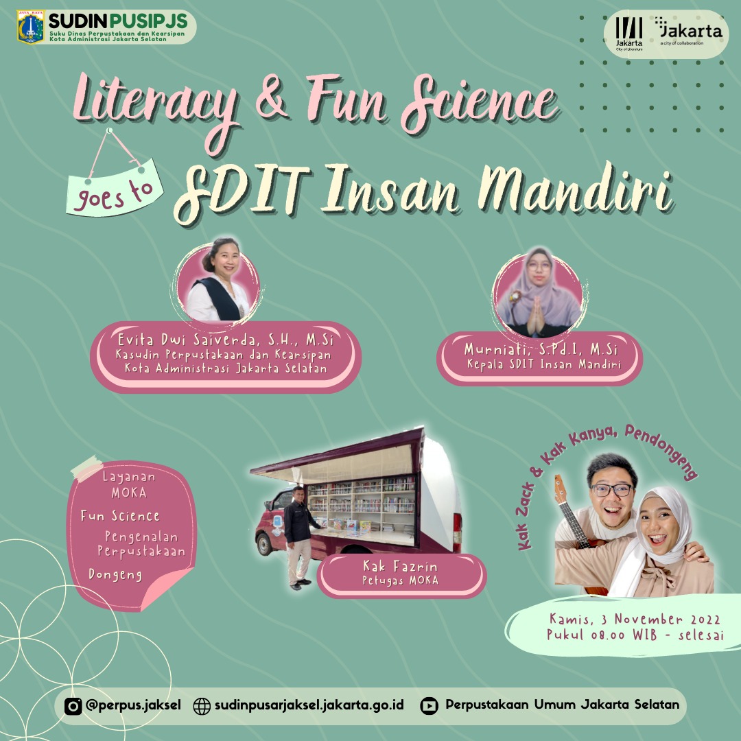 Literacy And Fun Science Goes To SDIT Insan Mandiri