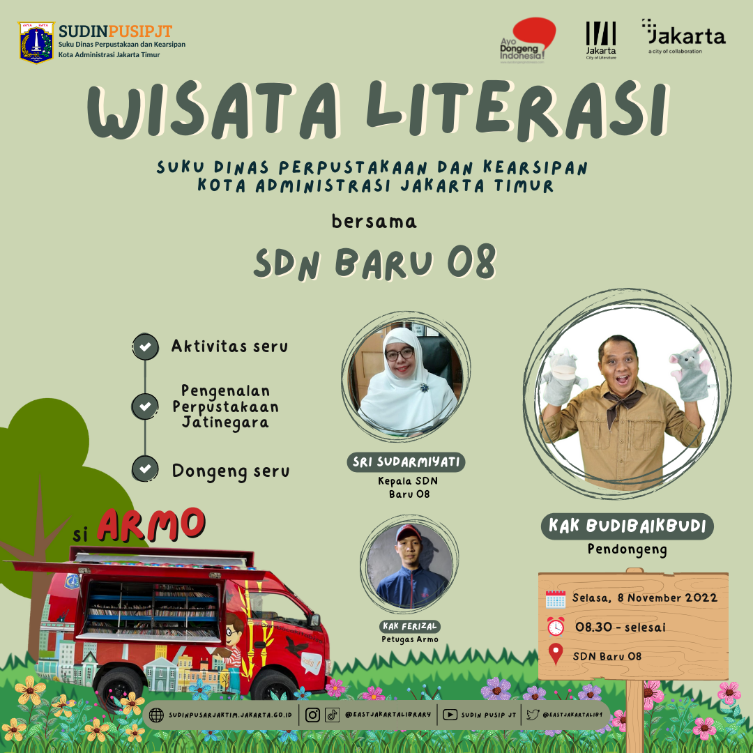 Wisata Literasi Bersama SDN Baru 08