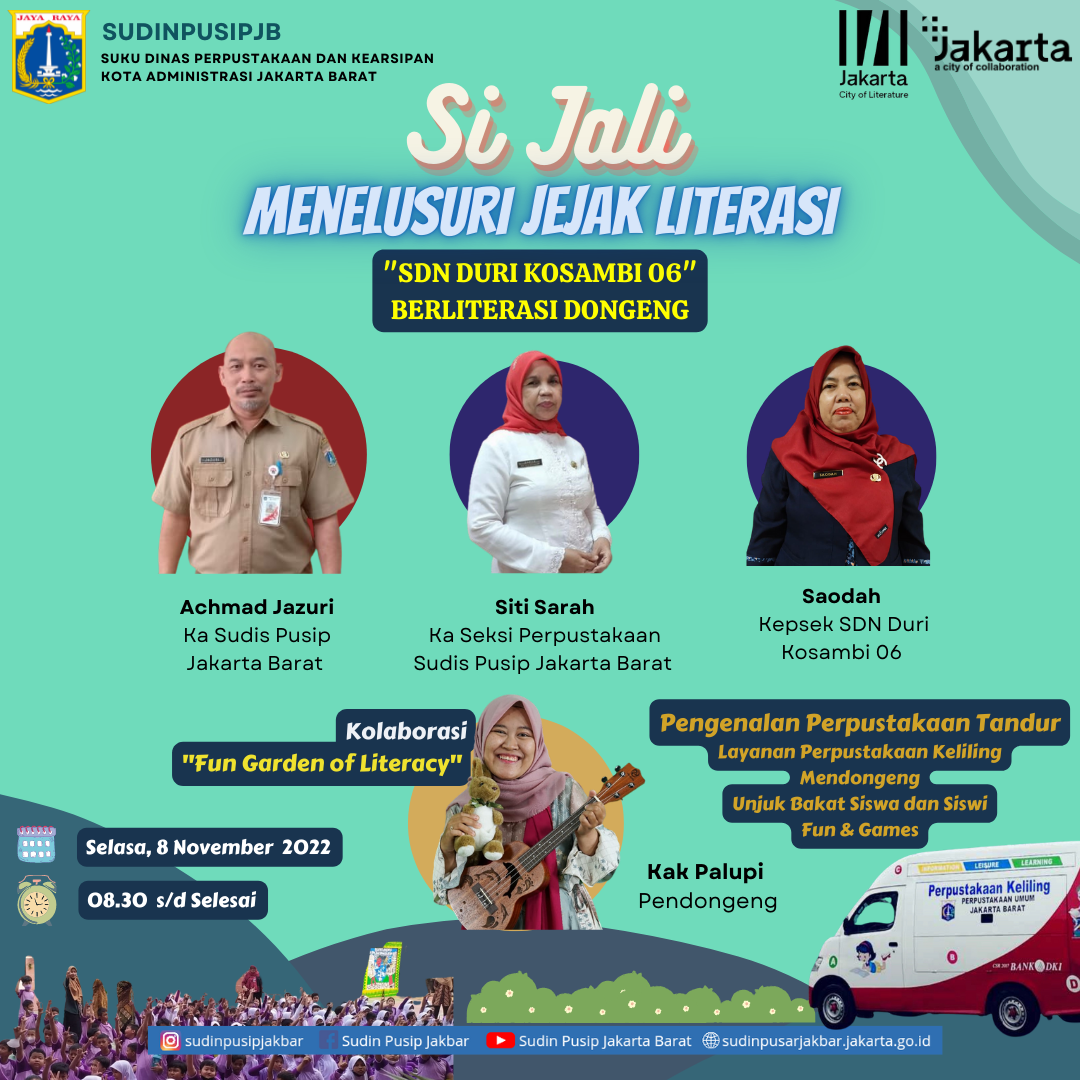 Menelusuri Jejak Literasi (Si Jali) Di SDN Duri Kosambi 06 Berliterasi Dongeng