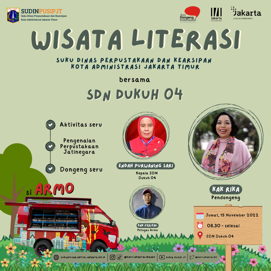 Wisata Literasi Bersama SDN Dukuh 04