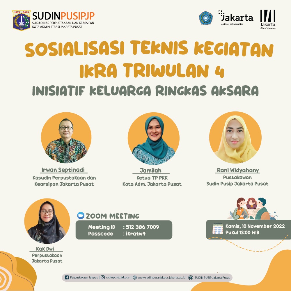 Sosialisasi Teknis Kegiatan IKRA Triwulan 4