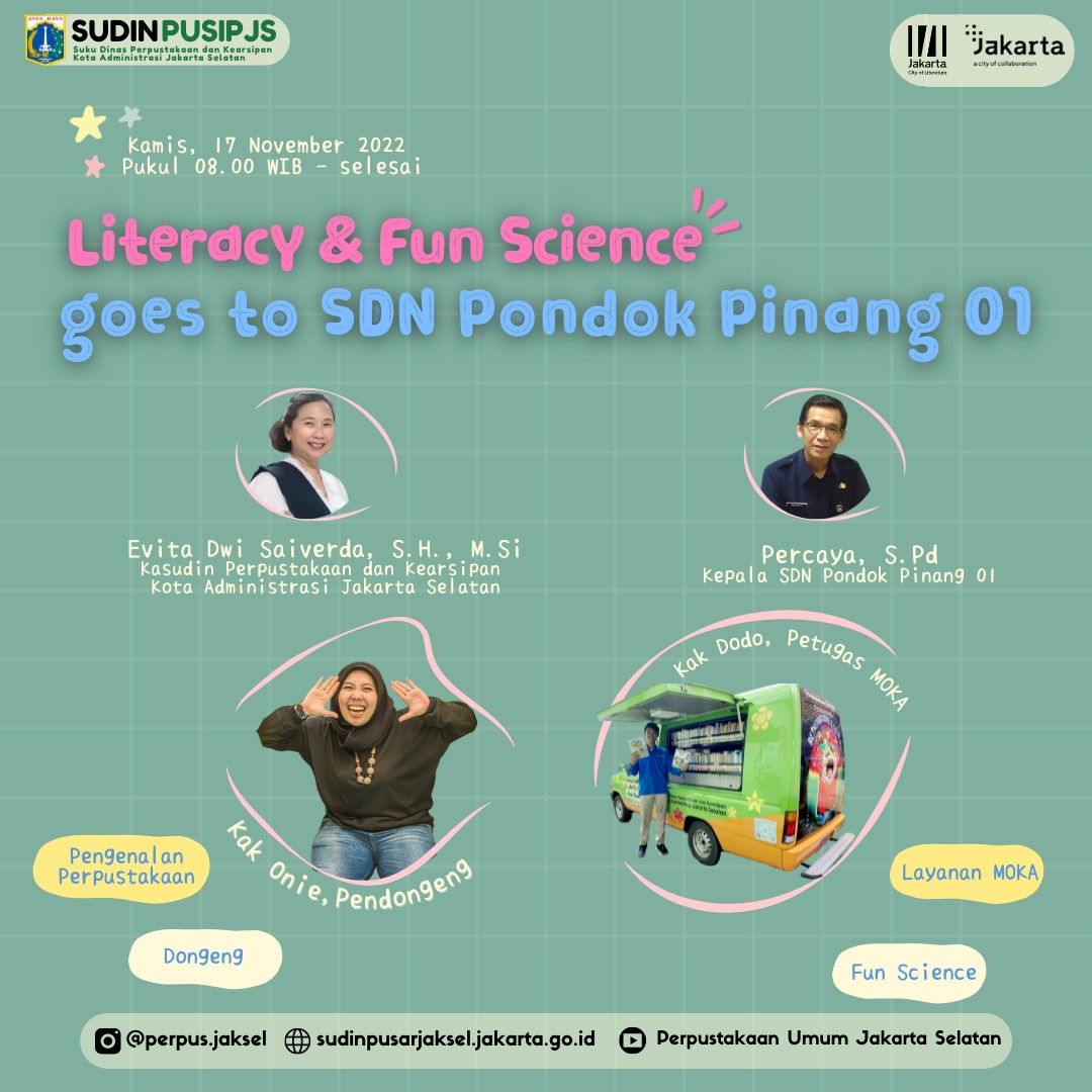 Literacy And Fun Science Goes To SDN Pondok Pinang 01