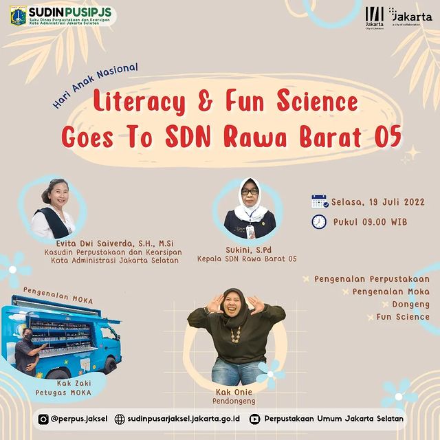 Literacy And Fun Science Goes To SDN Rawa Barat 05