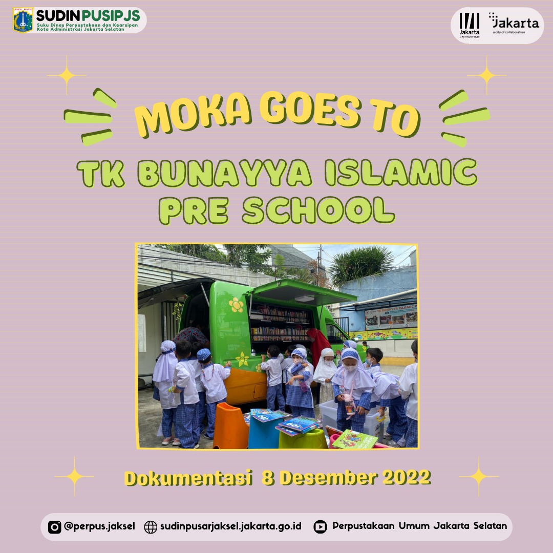 MOKA Goes To TK Bunayya Islamic Pre School