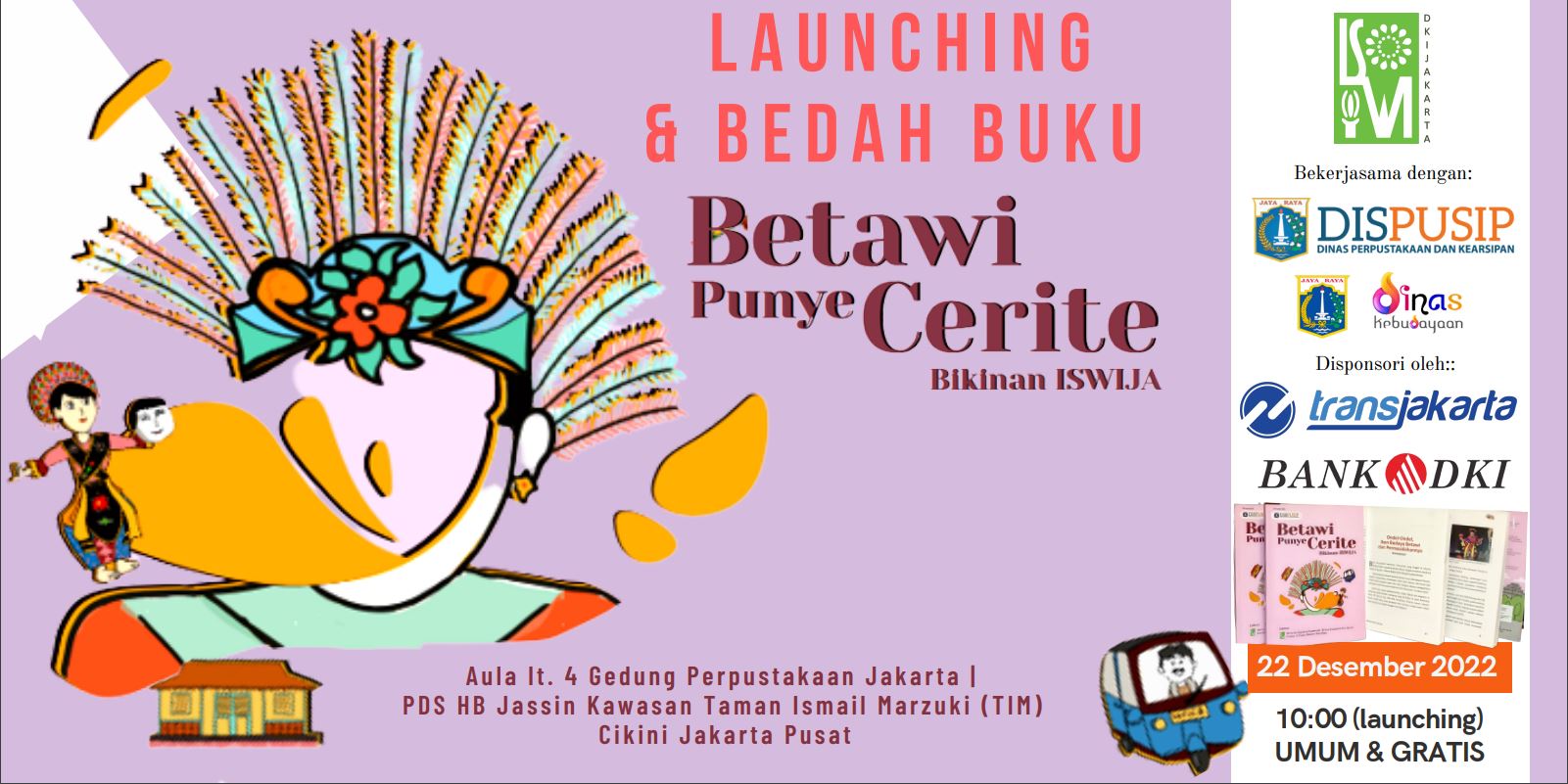 Bedah Buku Betawi Punye Cerite