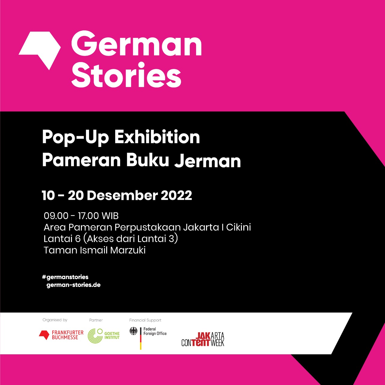 Pop-Up Exhibition Pameran Buku German