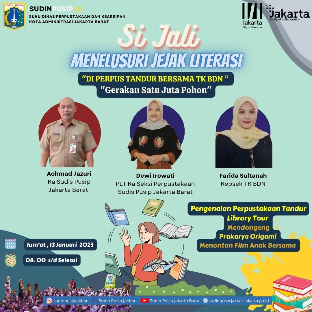 Menelusuri Jejak Literasi (Si Jali) Di Perpustakaan Tanjung Duren