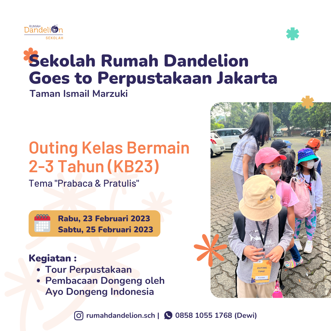 Field Trip Dan Kegiatan Mendongeng Sekolah Rumah Dandelion Bersama Ayo Dongeng Indonesia