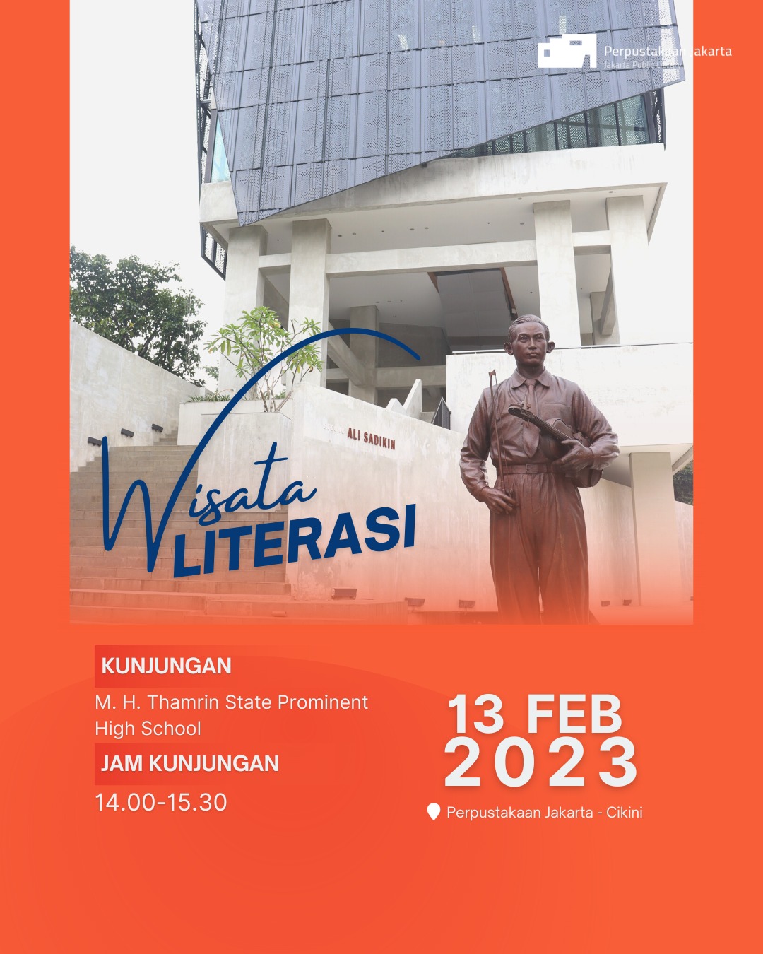 Wisata Literasi M. H. Thamrin State Prominent High School