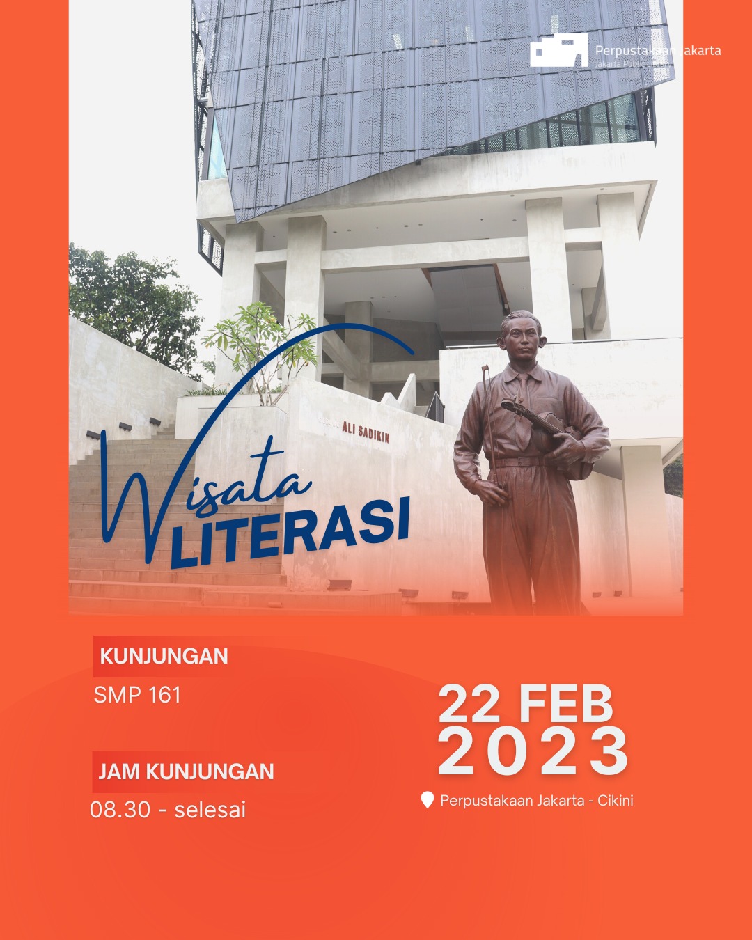 Wisata Literasi SMP 161 Jakarta