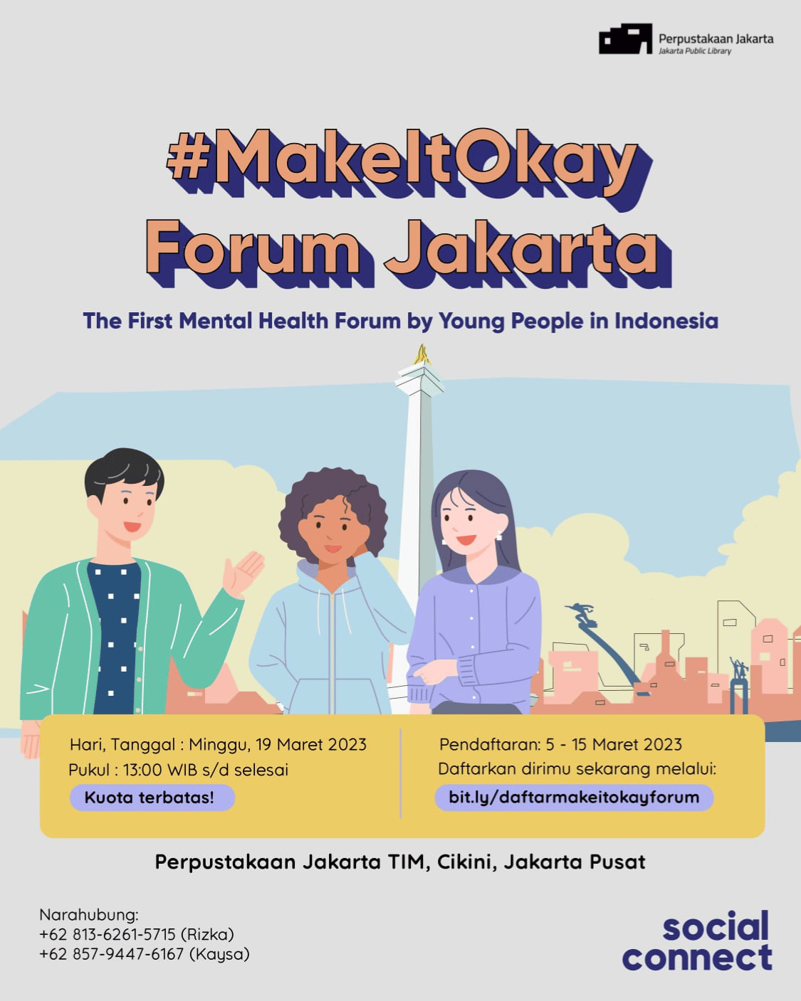 #MakeItOkay Forum Jakarta