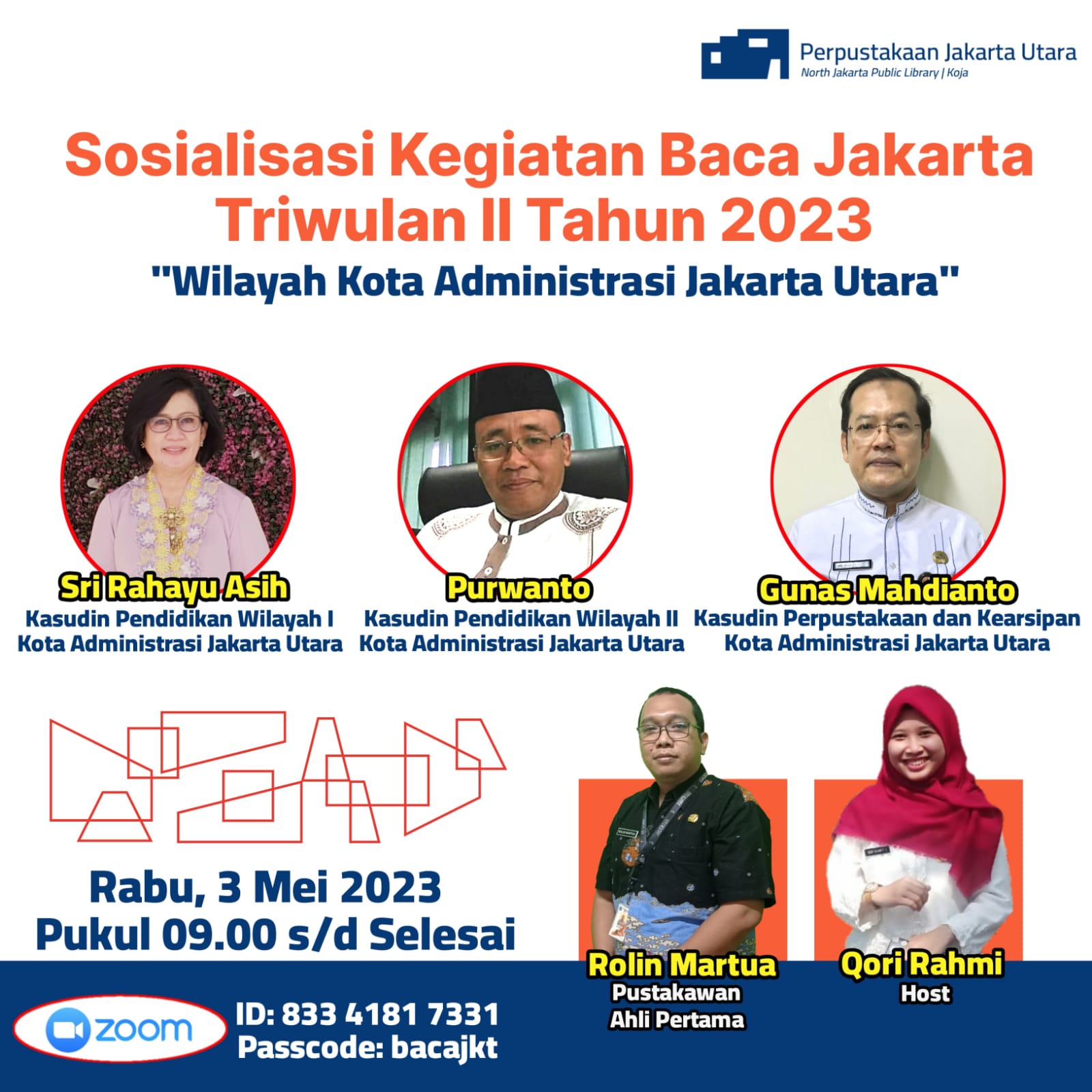 Sosialisasi Baca Jakarta