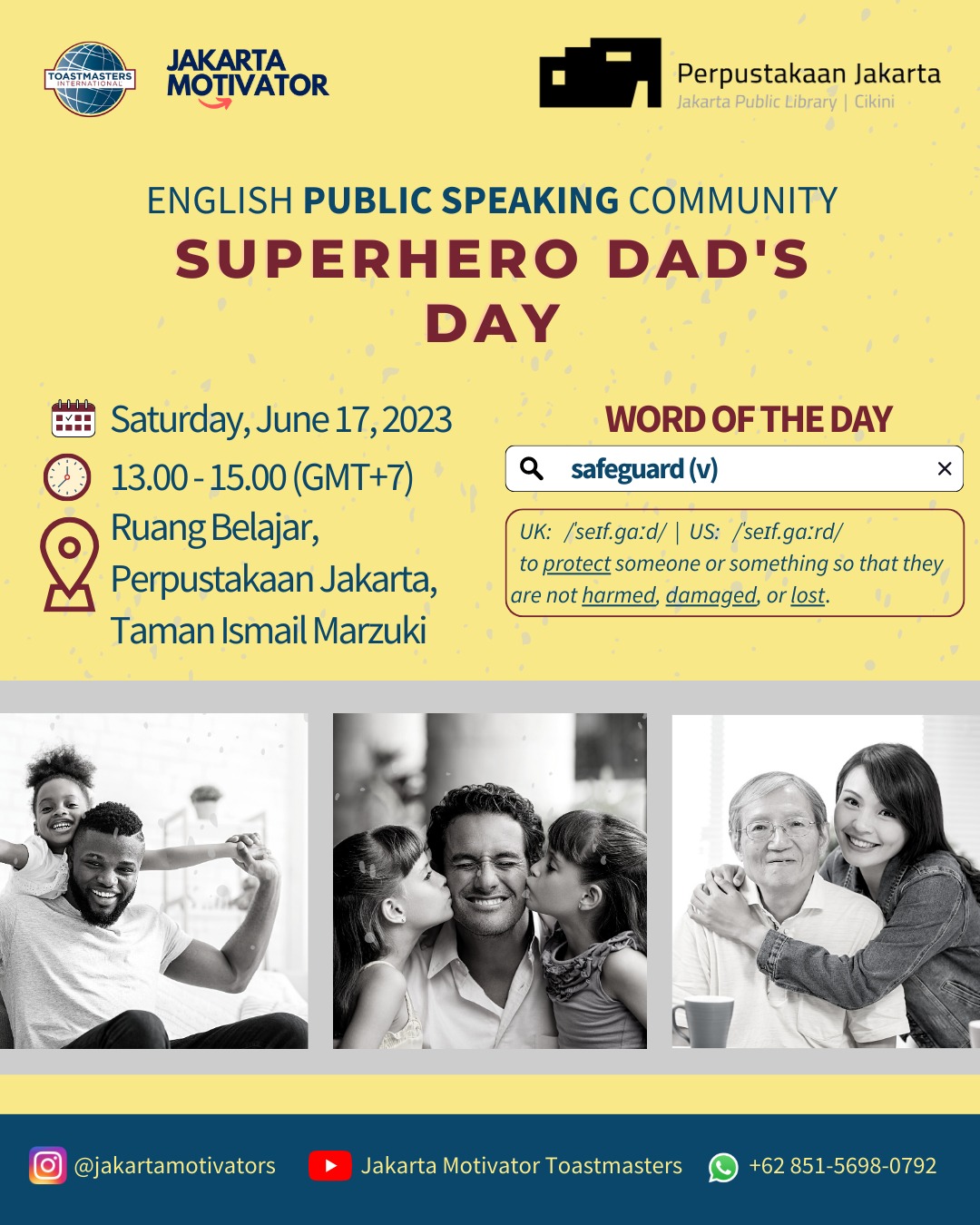 Superhero Dad's Day - English Public Speaking