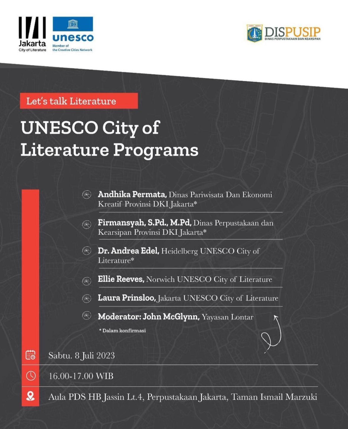 UNESCO City Of Literature Programs