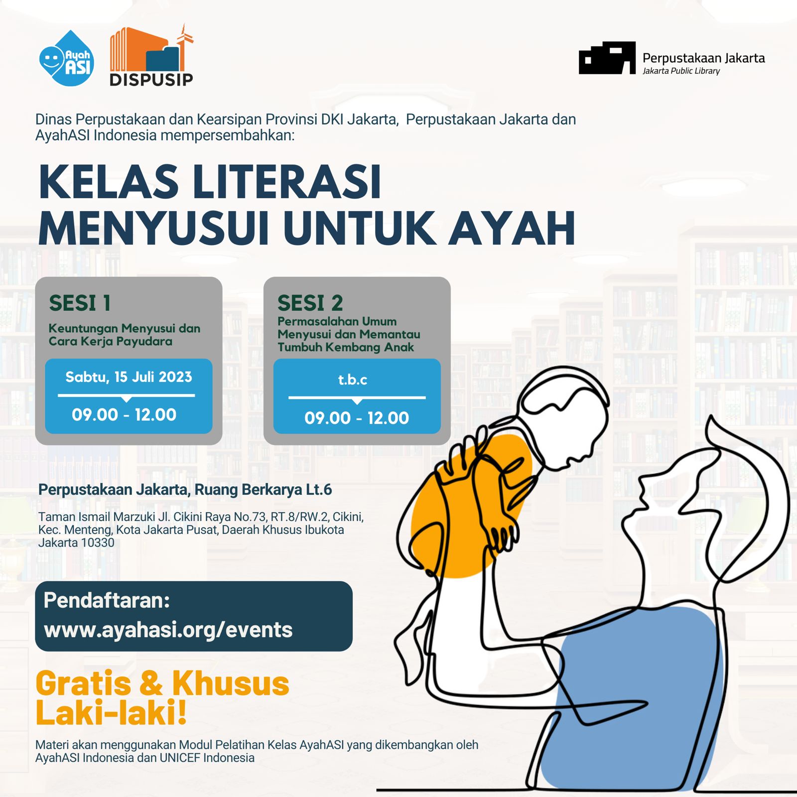 Kelas Literasi Menyusui Untuk Ayah