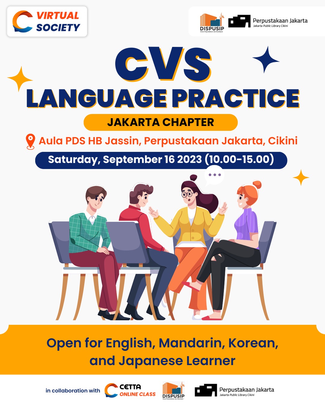 CVS Language Practice Event