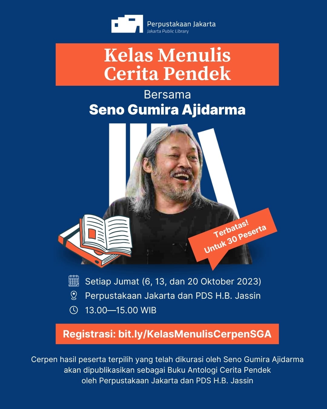 Kelas Menulis Bersama Seno Gumira Ajidarma