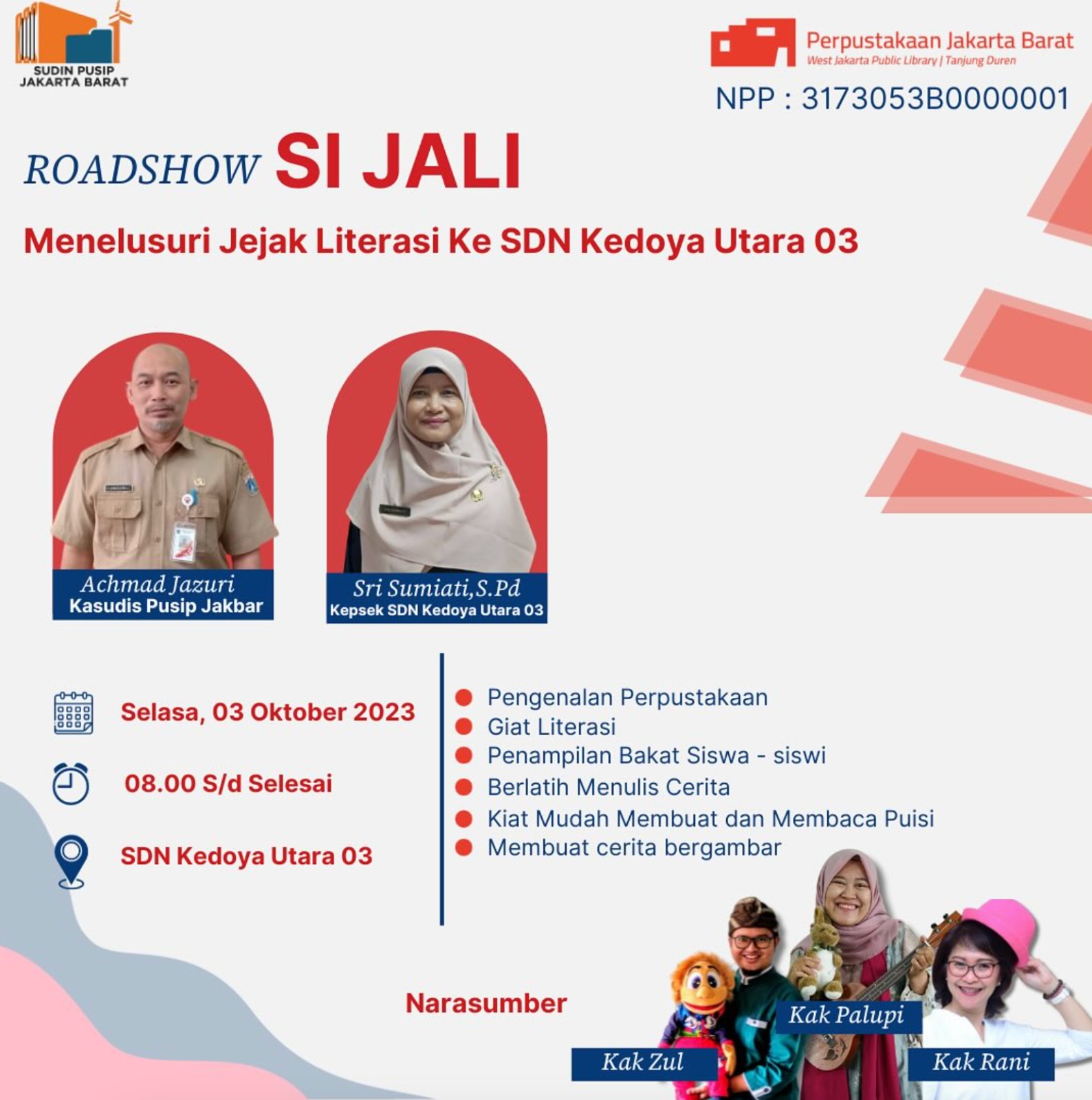 Roadshow Si Jali Di SDN Kedoya Utara 03