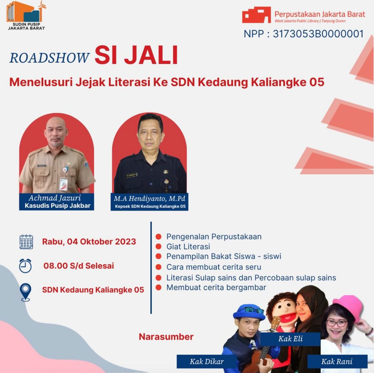 Roadshow Si Jali Di SDn Kedaung Kaliangke 05