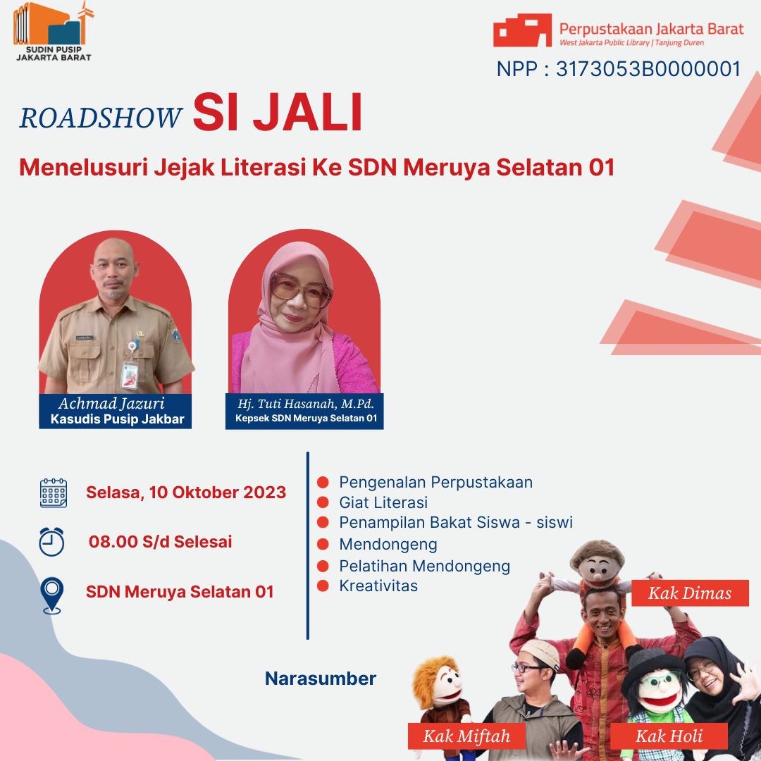 Roadshow Si Jali Di SDN Meruya Selatan 01