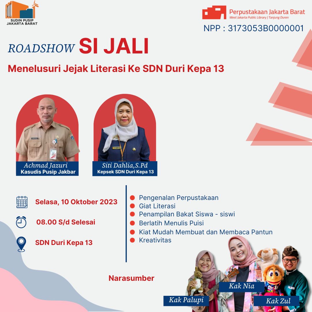 Roadshow Si Jali Di SDN Duri Kepa 13