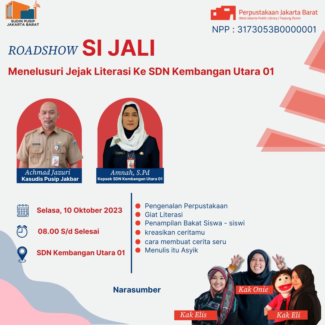 Roadshow Si Jali Di SDN Kembangan Utara 01