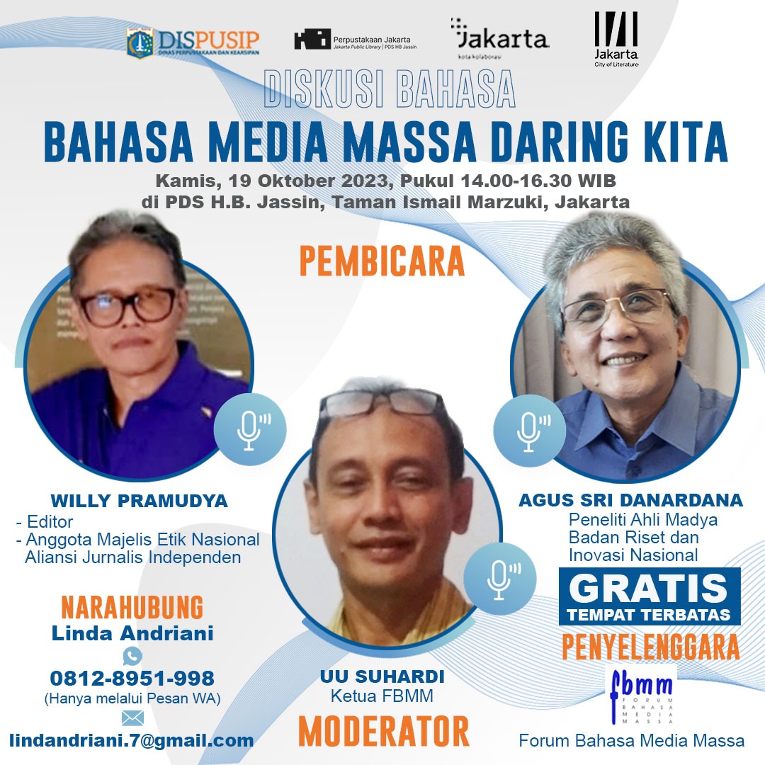 Diskusi Bahasa "Bahasa Media Massa Daring Kita"