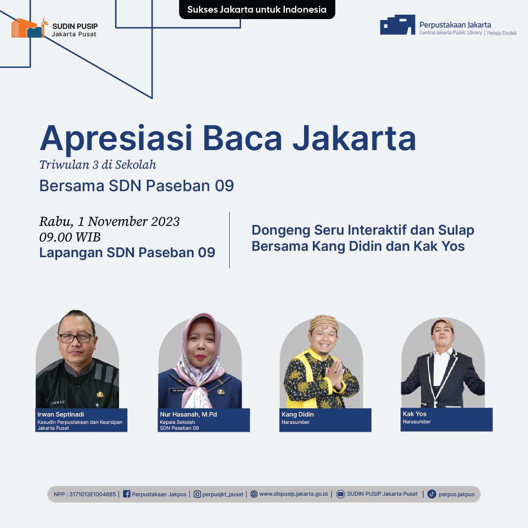 Apresiasi Baca Jakarta Bersama SDN Paseban 09