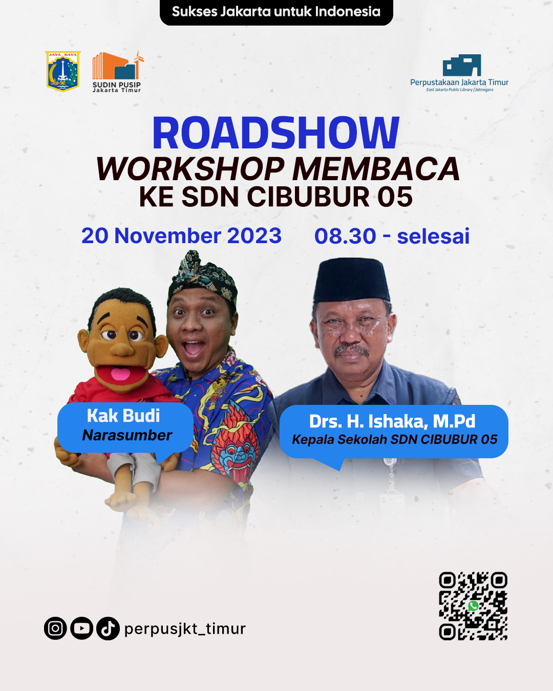 Roadshow Workshop Membaca Di SDN Cibubur 05