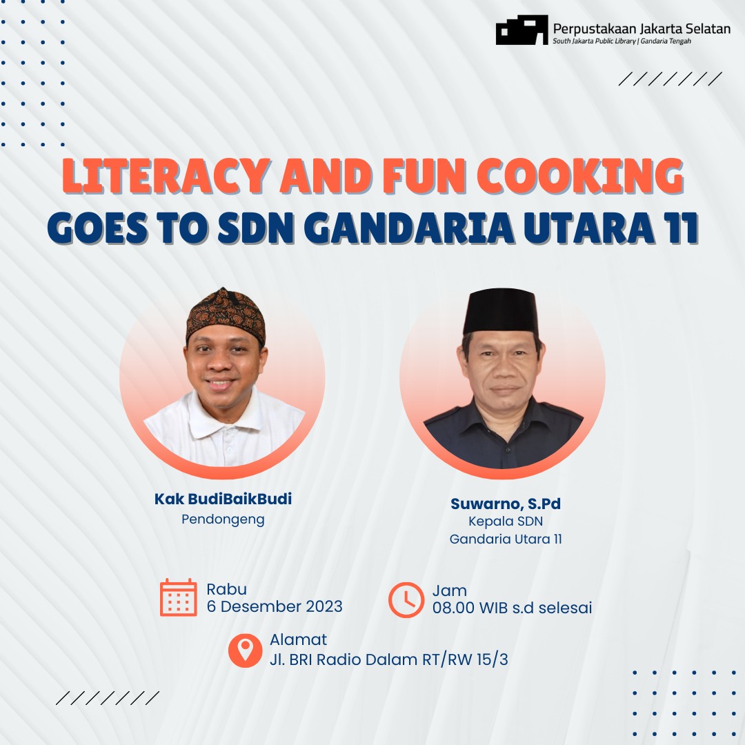 Literacy And Fun Cooking Goes To SDN Petukangan Utara 11