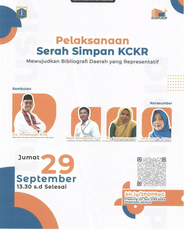 Mewujudkan Bibliografi Daerah Yang Representatif