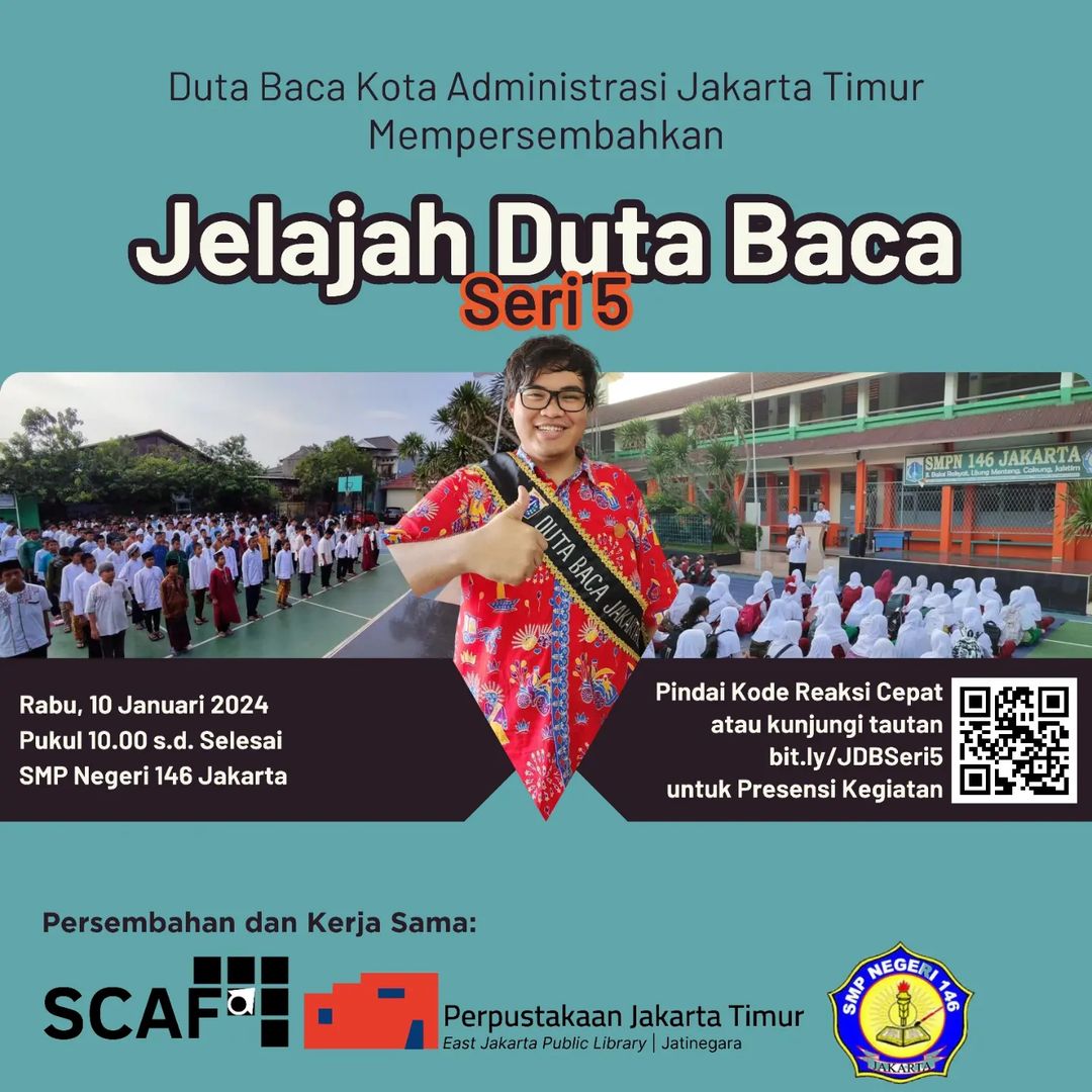 Jelajah Duta Baca Ke SMP Negeri 146 Jakarta