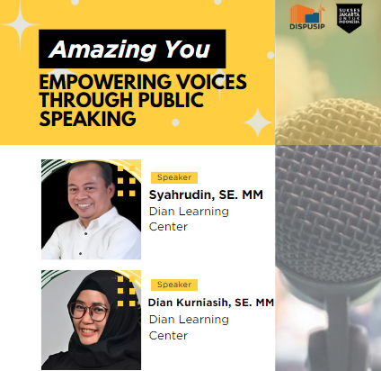 Workshop Public Speaking Amazing You : Empowering Voices Through Public Speaking