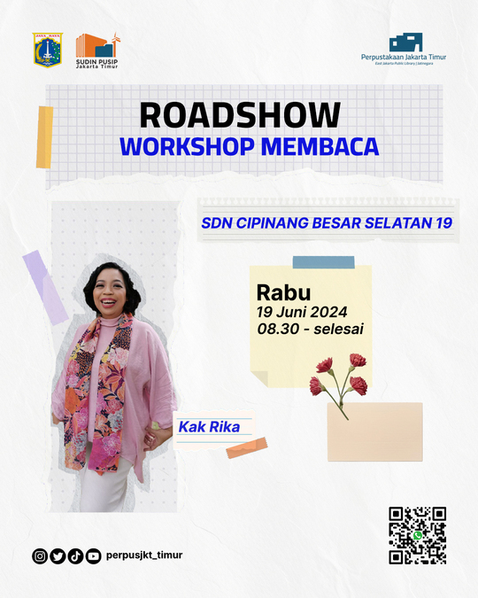 Roadshow Workshop Membaca Di SDN Cipinang Besar Selatan 19
