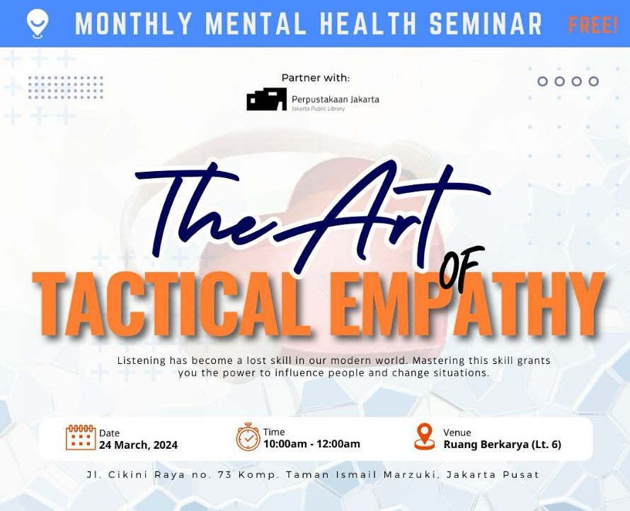 The Smile Centre Seminar Edukasi Kesehatan Mental