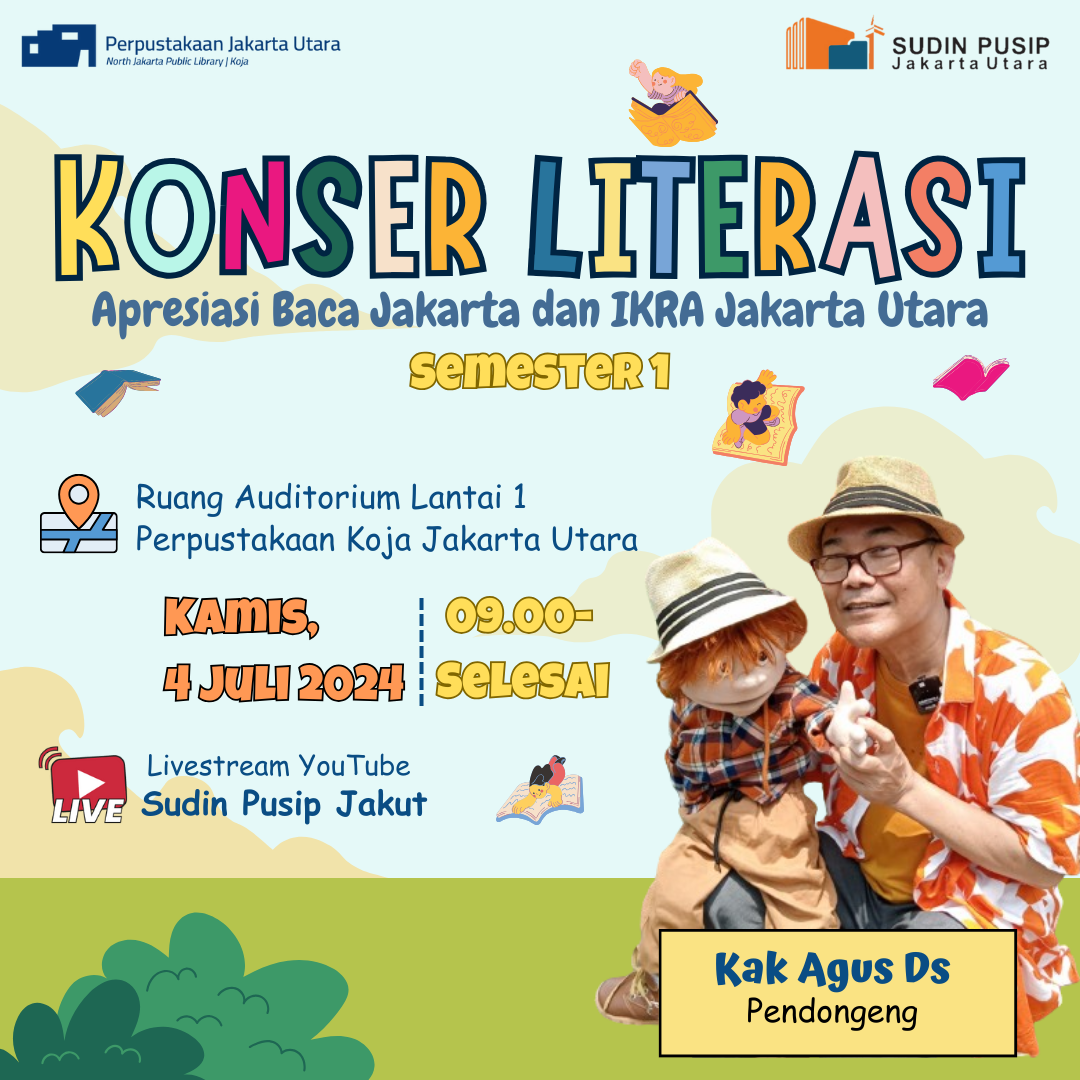 Konser Literasi: Baca Jakarta Dan IKRA Semester 1