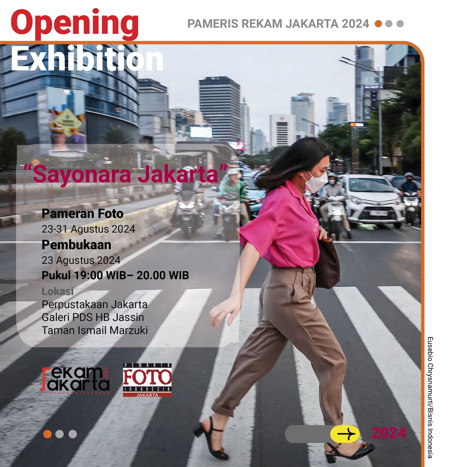 Pembukaan Pameran "Sayonara Jakarta"