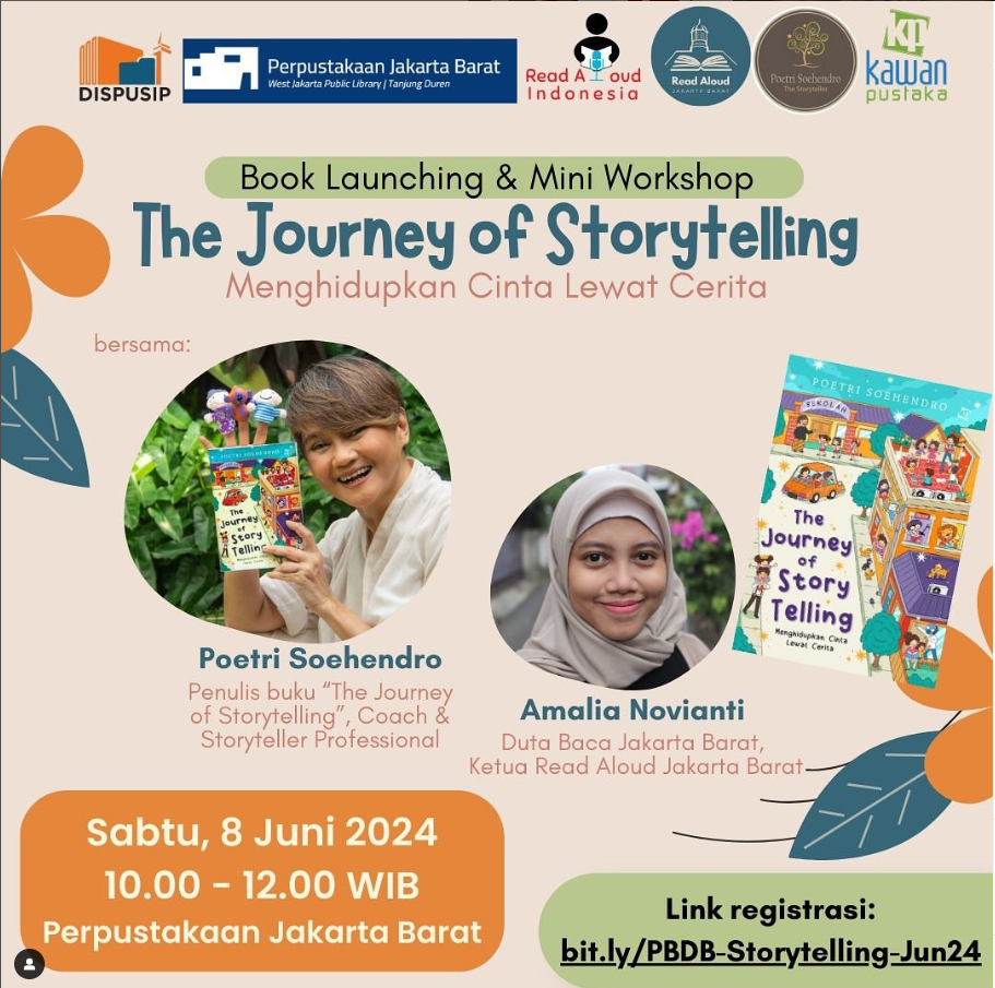 Book Launching Dan Mini Workshop "The Journey Of Story Telling" Menghidupkan Cinta Lewat Cerita