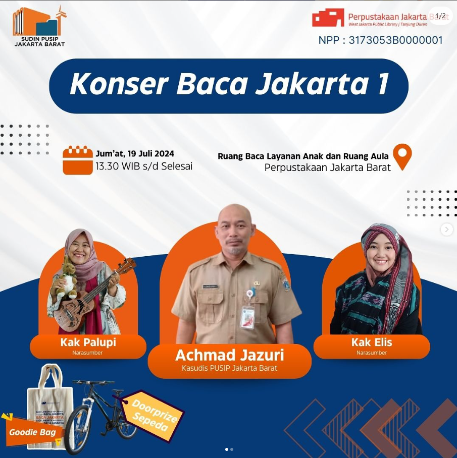 Konser Baca Jakarta 1