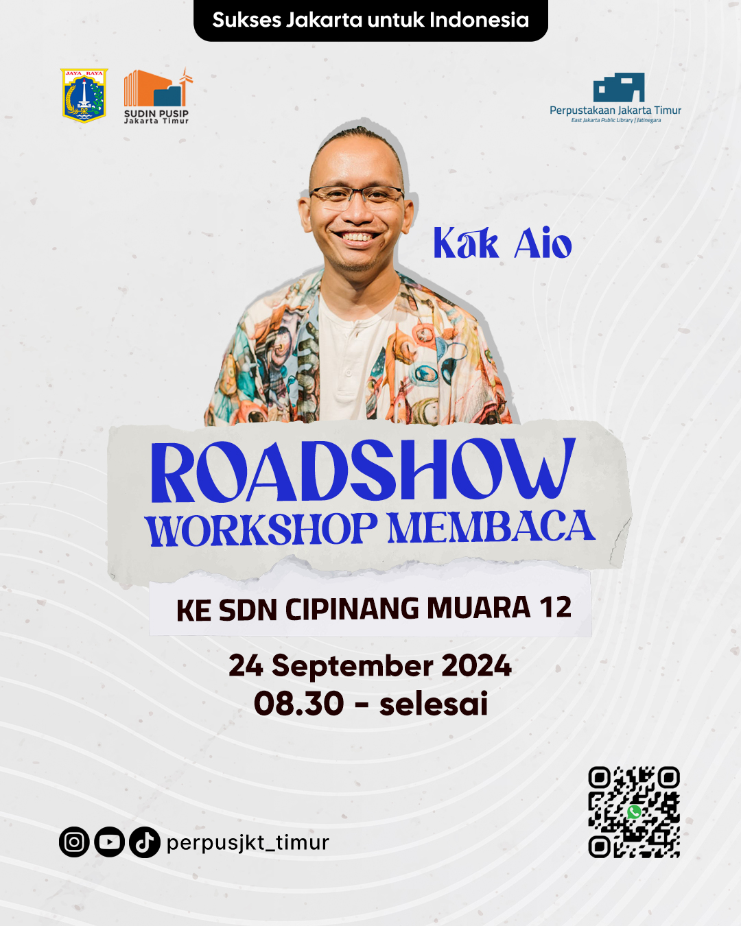 Roadshow Workshop Membaca Di SDN Cipinang Muara 12